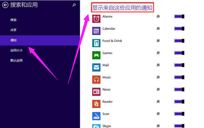 win8系統啟用免打擾功能的辦法