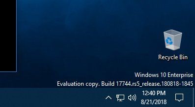 使用Timeline時應用崩潰可修復，Windows 10 Build 17744發布