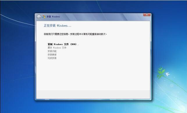 電腦重裝原版win7系統具體方法