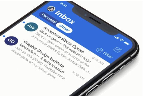微軟 Outlook iOS版本獲得全新設計和黑暗模式